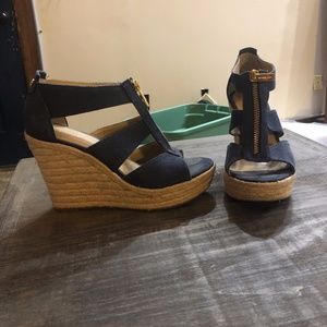 Michael Kors Zipper Wedges